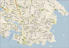 Victoria BC Map