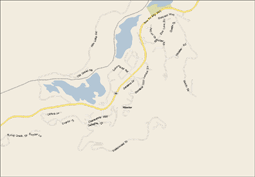 A Map of Whistler BC South